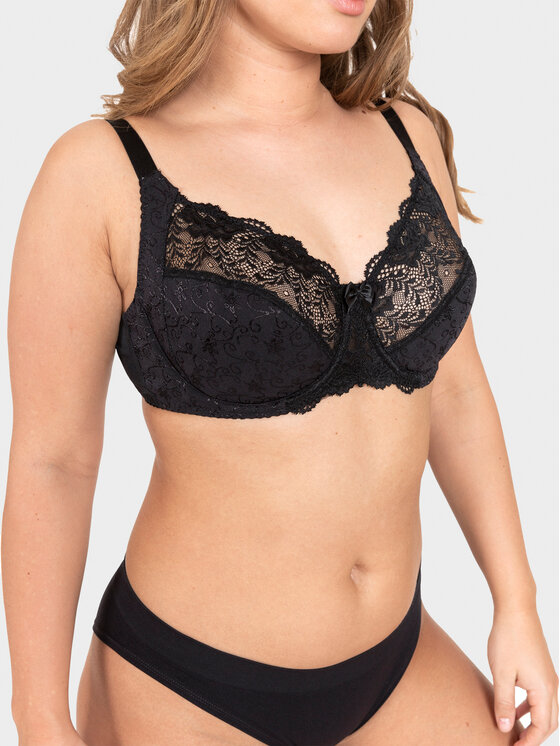 Dorina Dorina Liemenėlė su lankeliais Philippa D15006A Juoda