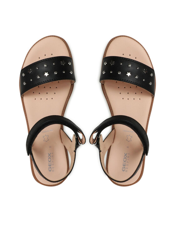Geox Geox Sandály J S.Karly G. H J2535H 000BC C9999 S Černá