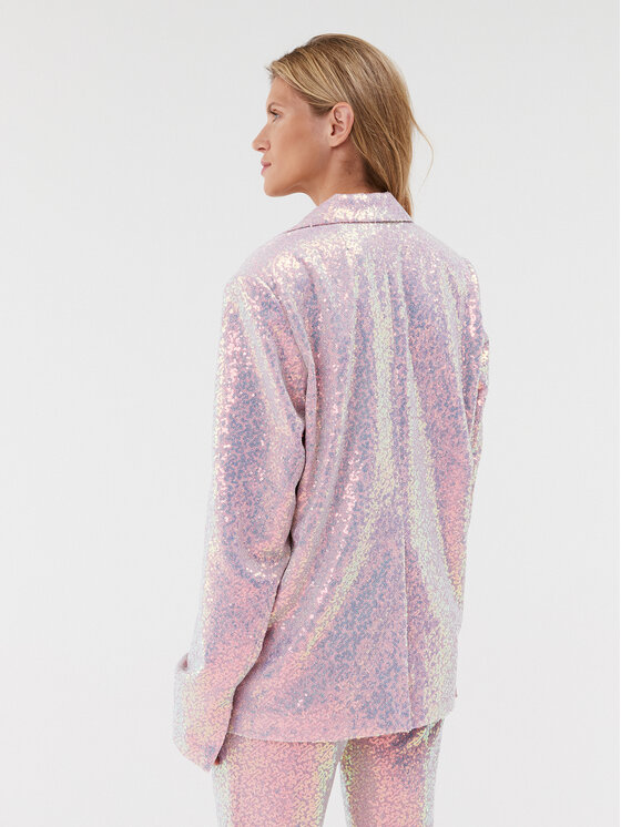 ROTATE ROTATE Bleizers Sequin 1113712208 Rozā Oversize
