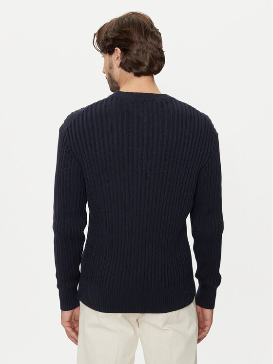 Tommy Hilfiger Tommy Hilfiger Sweater MW0MW37246 Sötétkék Regular Fit