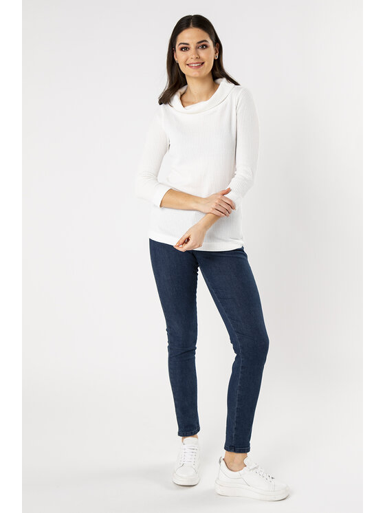 QUIOSQUE QUIOSQUE Halenka MELLOW BLOUSE Écru Regular Fit