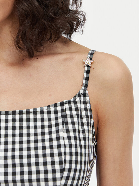 Guess Guess Top W6YH94 W4487 Černá Slim Fit