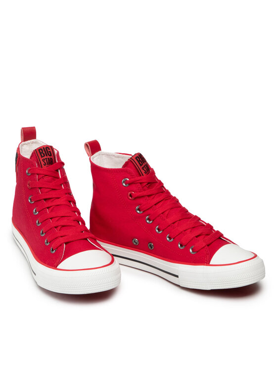 Big Star Shoes Big Star Shoes Кеди JJ274128 Червоний