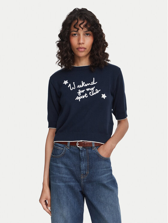 Weekend Max Mara Weekend Max Mara Sveter Fiacre 2625366191 Sivá Regular Fit