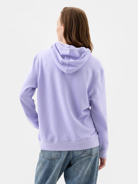 Gap Gap Majica dugih rukava 870537-03 Ljubičasta Regular Fit