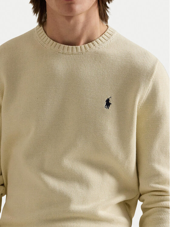 Polo Ralph Lauren Polo Ralph Lauren Megztinis 710810846035 Écru Regular Fit