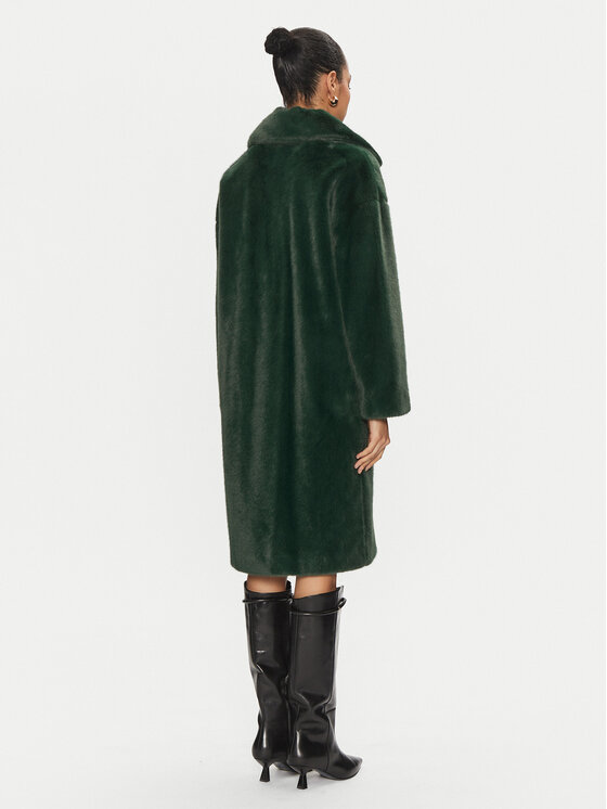 Joseph Ribkoff Joseph Ribkoff Fellmantel 243902 Grün Loose Fit