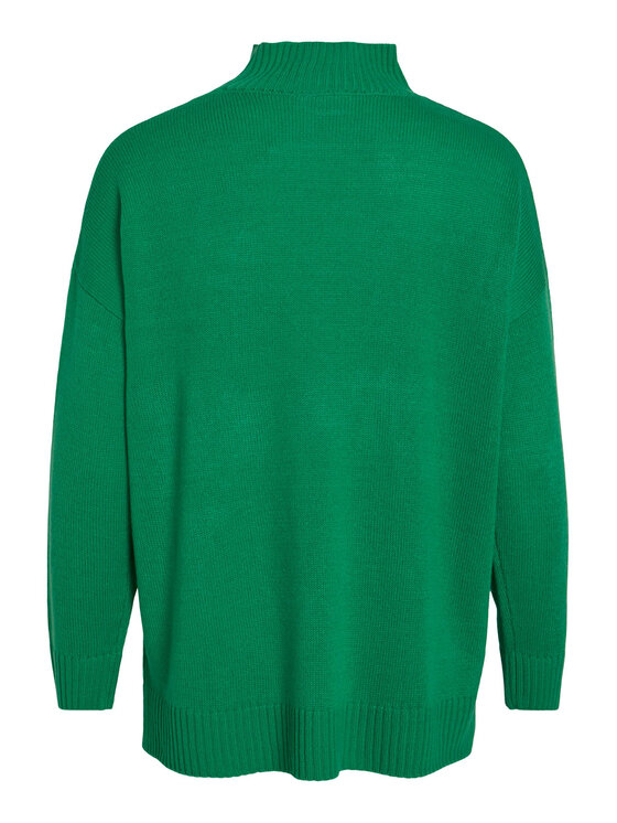 Vila Vila Rollkragenpullover 14088953 Grün Regular Fit