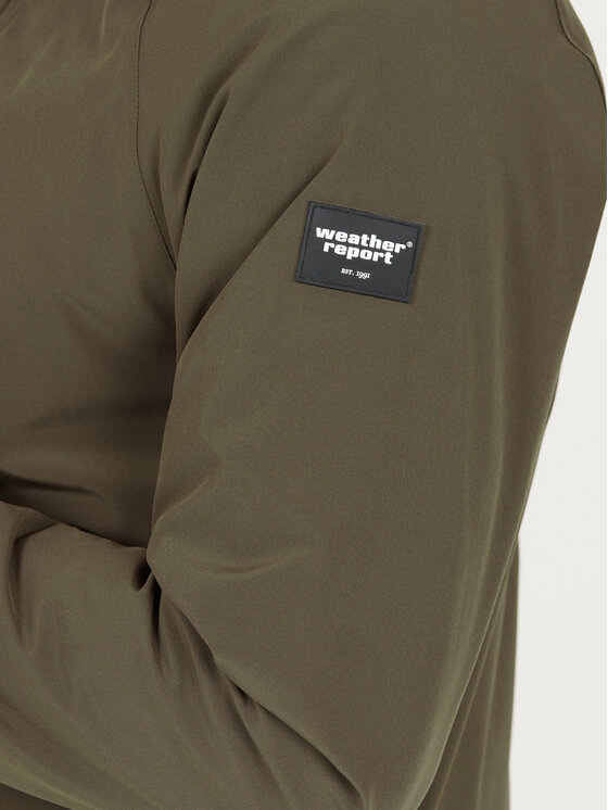 Weather Report Weather Report Giacca di transizione Brennon WR233576 Verde Regular Fit