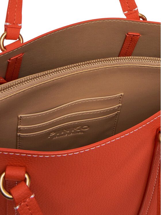 PINKO PINKO Táska Carrie Shopper Classic AI 24-25 PLTT 102833 Piros