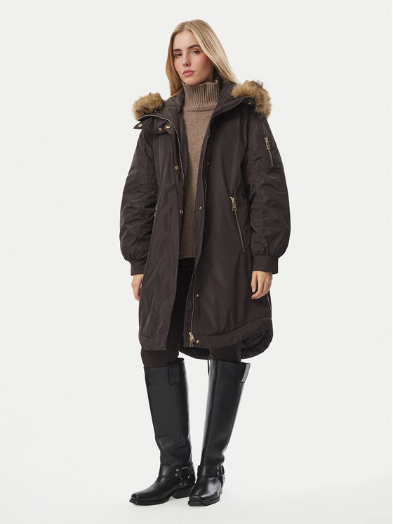 Liu Jo Liu Jo Зимно яке WF6064 T714A Кафяв Regular Fit
