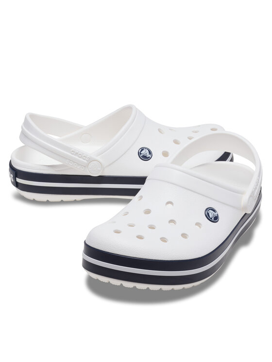 Crocs Crocs Natikači Crocband Clog K 207006 Bela