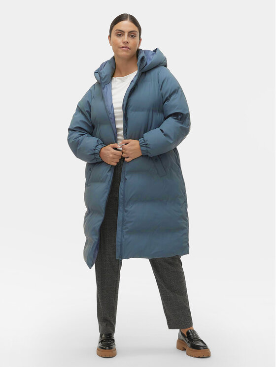 Vero Moda Curve Vero Moda Curve Зимно яке 10297285 Син Regular Fit