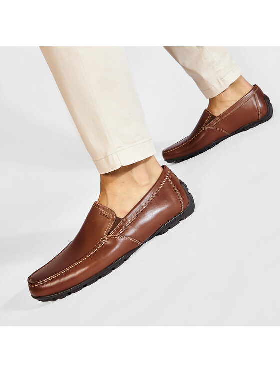 Geox Geox Mokasinke U Moner V U1144V 00039 C6010 Smeđa