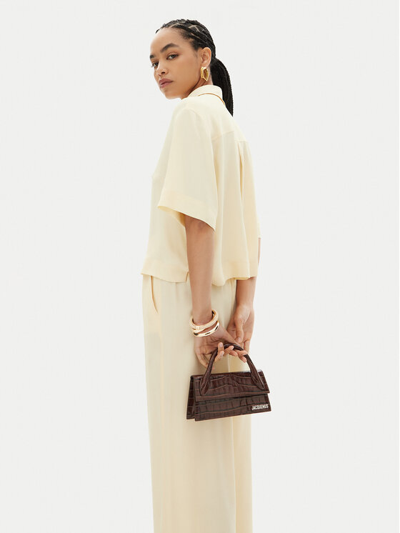 JACQUEMUS JACQUEMUS Ročna torba Le Chiquito Long 25E213BA004-4301 Rjava