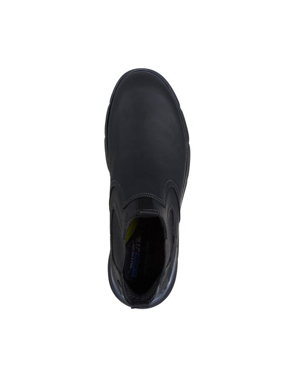 Skechers Skechers Sztyblety 205227-BBK Czarny