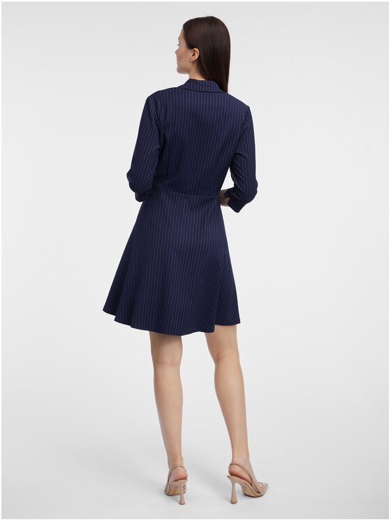 Orsay Orsay Sukienka 470340575000__36 Granatowy Regular Fit