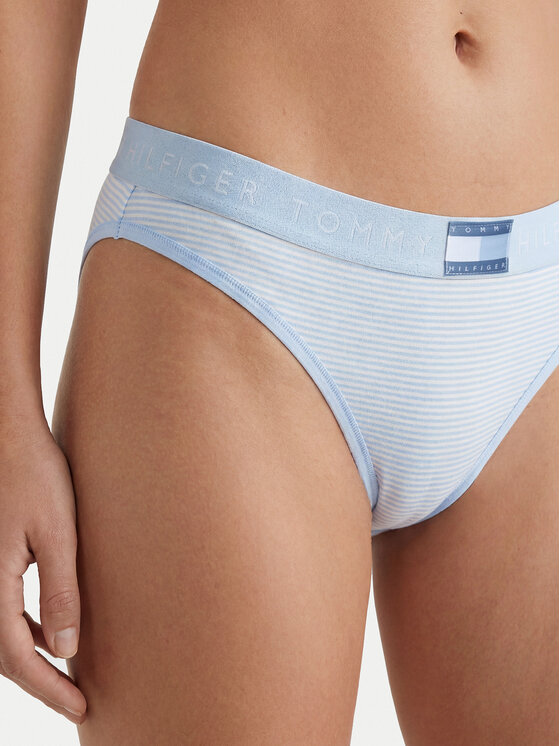 Tommy Hilfiger Tommy Hilfiger Klasikinės kelnaitės UW0UW06500 Šviesiai mėlyna