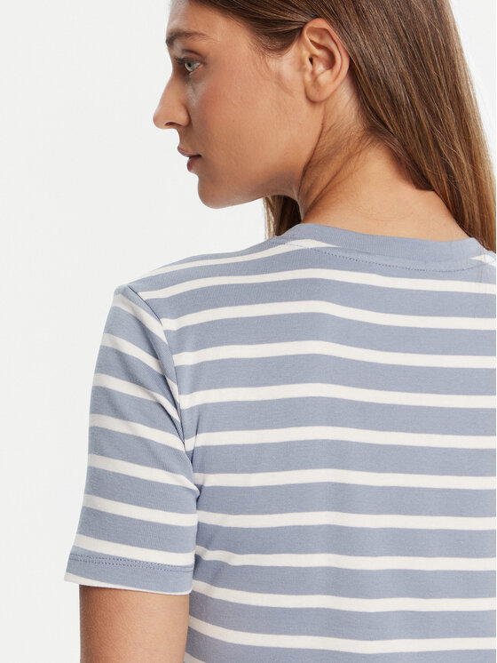 Tommy Hilfiger Tommy Hilfiger Tricou New Cody WW0WW40587 Albastru celest Slim Fit
