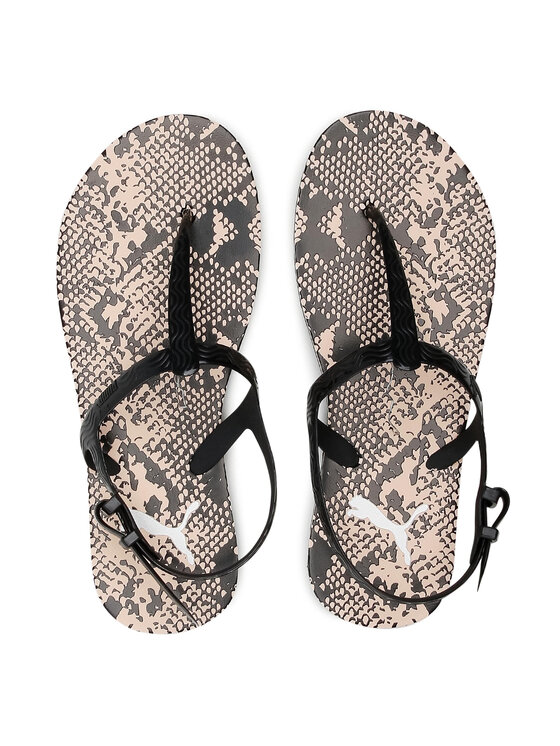 Puma Puma Sandały Cozy Sandal Wns Untamed 375213 01 Czarny