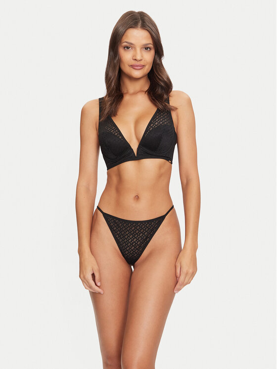 BOSS Boss Chilot tanga 50520383 Negru
