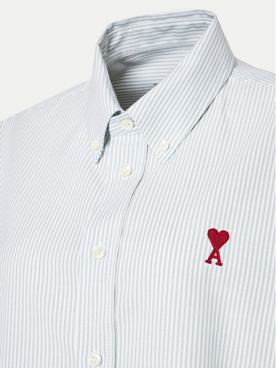 AMI Paris AMI Paris Srajca USH063.CO0087 4017 Bela Regular Fit