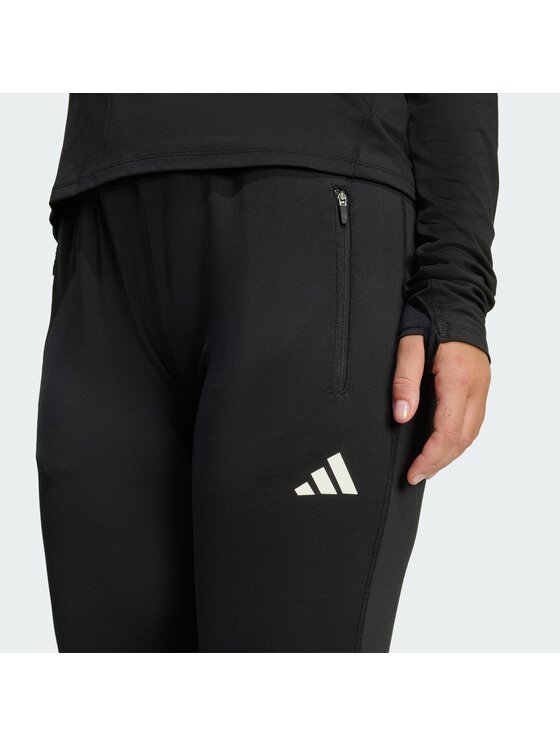 adidas adidas Spodnie materiałowe 159320 Czarny Regular Fit