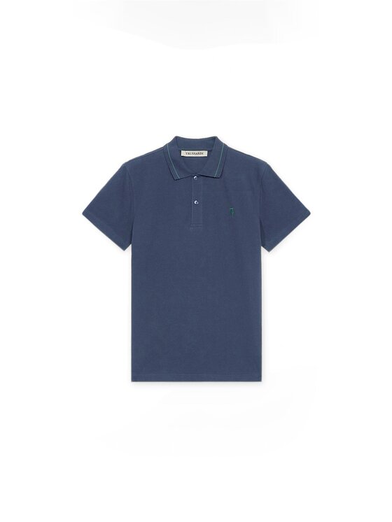 Trussardi Trussardi T-Shirt G5018000129N034 Niebieski Regular Fit