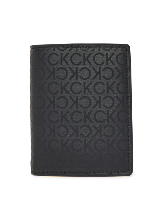 Férfi Férfi pénztárca Calvin Klein, Fekete, Ck Sleek Bifold 7Cc W/Coin K50K512866