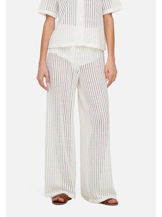 ONLY ONLY Pantaloni di tessuto 15349329-CLO Bianco Regular Fit