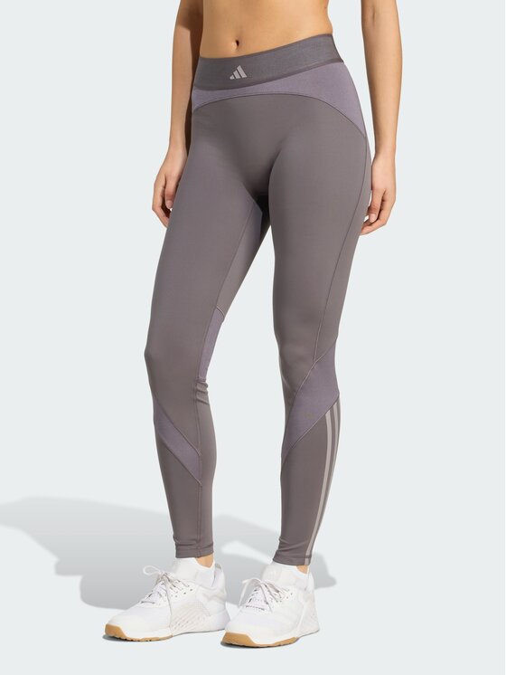 adidas adidas Legginsy 152647 Szary Fitted Fit
