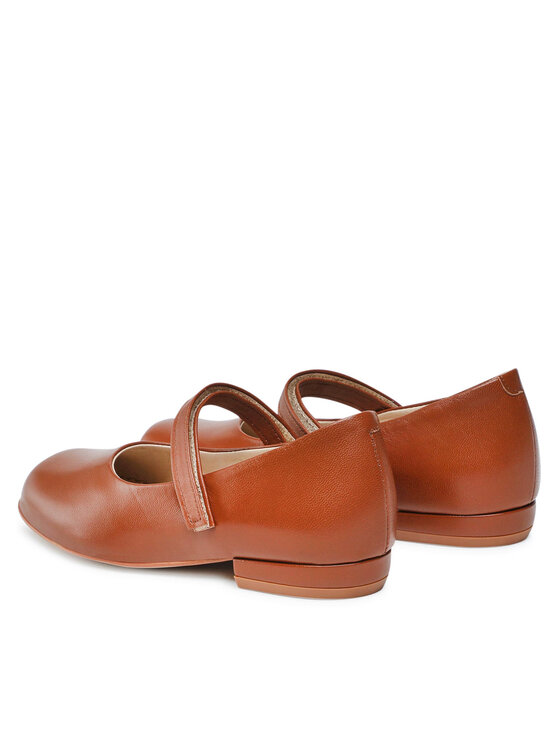 Scarpe basse D0201-01-K78/000-04-00 Marrone