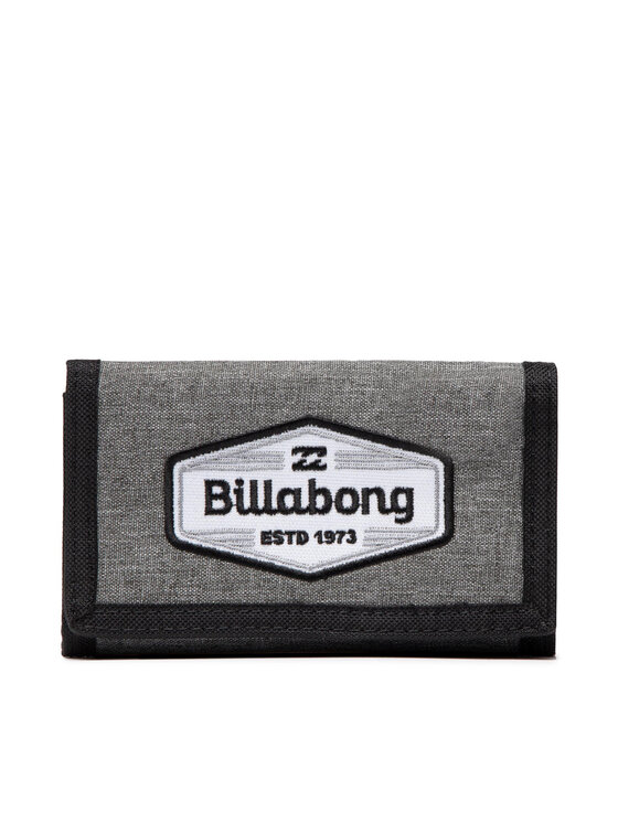 Billabong Portafoglio grande da uomo Walled Lite C5WL04BIP2 Grigio Modivo