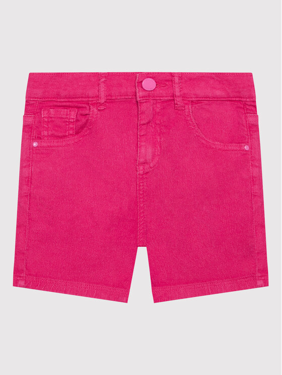 Guess Pantaloni scurți de blugi J2RD12 WE5X0 Roz Regular Fit