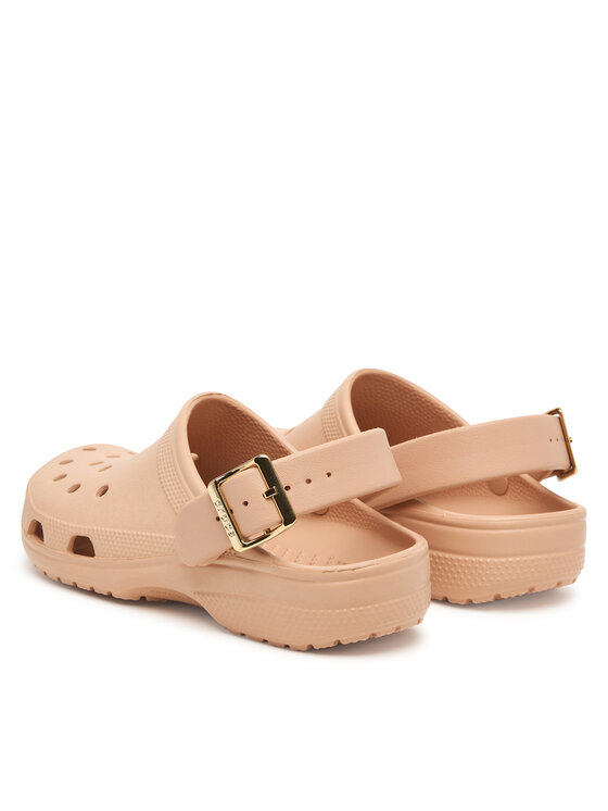 Crocs Crocs Ciabatte Classic Metallic Buckle Clog 213543 Rosa
