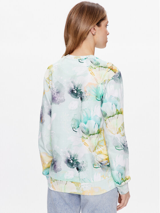 Helly Hansen Helly Hansen Majica dugih rukava ESRA RØISE Logo 34261 Zelena Regular Fit