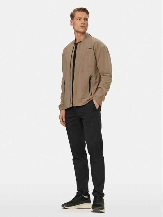 BOSS BOSS Суитшърт Terrace 50558484 Тъмнобежов Relaxed Fit