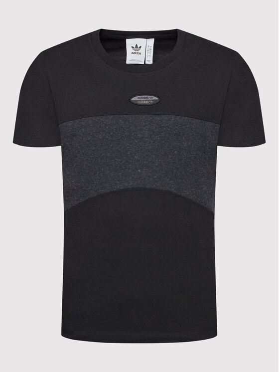 adidas adidas T-Shirt R.Y.V. Basic HC9470 Czarny Regular Fit