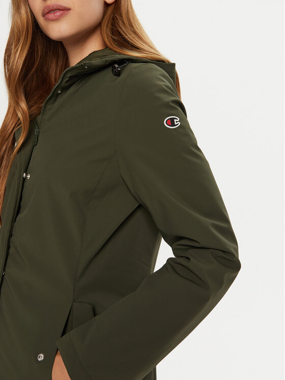 Champion Champion Μπουφάν μεταβατικό 117570 Χακί Regular Fit