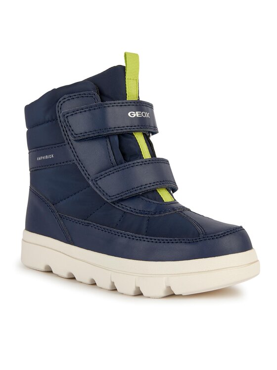 Geox Geox Sniego batai J Willaboom Boy B Ab J36LFB 0FU54 C0749 D Tamsiai mėlyna