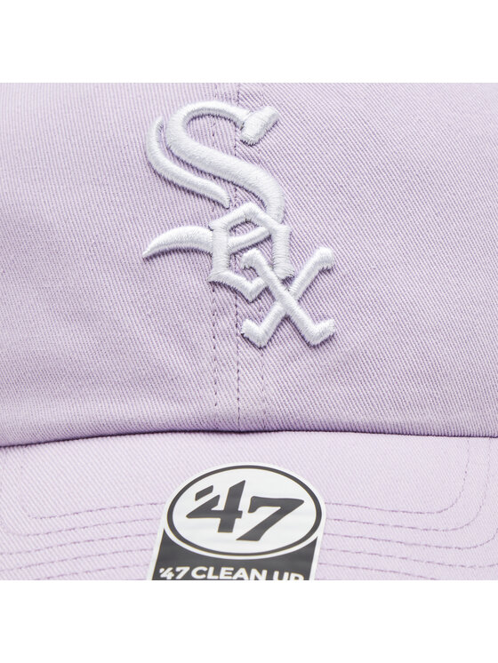 47 Brand 47 Brand Шапка с козирка Mlb Chicago White Sox ’47 Clean Up W/No Loop Label B-NLRGW06GWS-YX Виолетов
