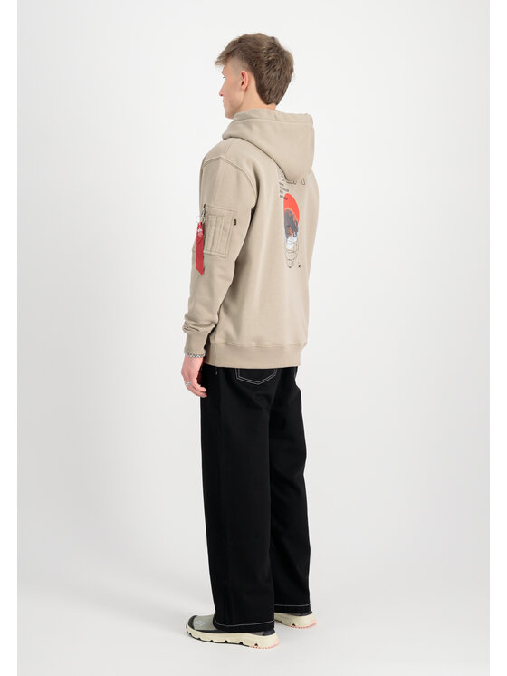 Alpha Industries Alpha Industries Bluza NASA Orbit Hoodie Żółty Regular Fit