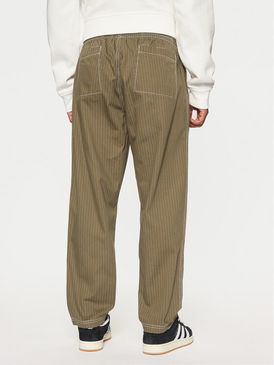 adidas adidas Donji dio trenerke JP4488 Zelena Loose Fit