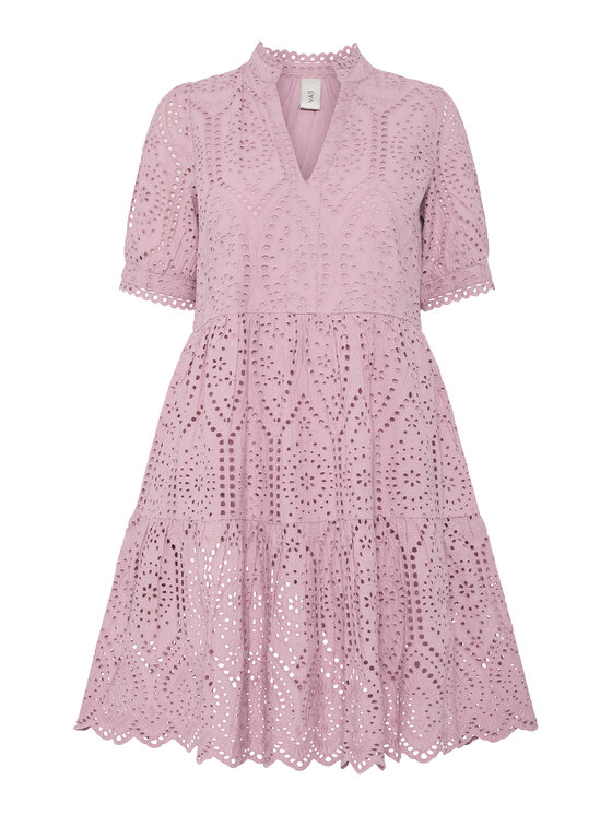 YAS YAS Vestito estivo Holi 26027163 Rosa Regular Fit