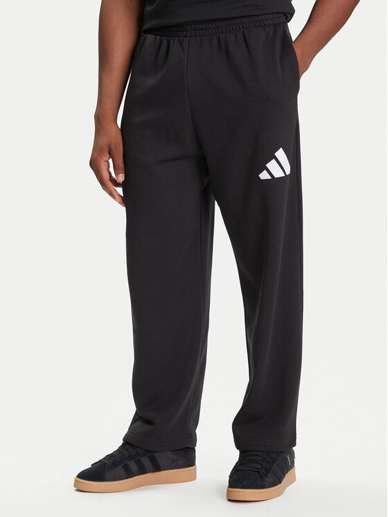 adidas adidas Pantaloni trening Essentials JF3567 Negru Loose Fit