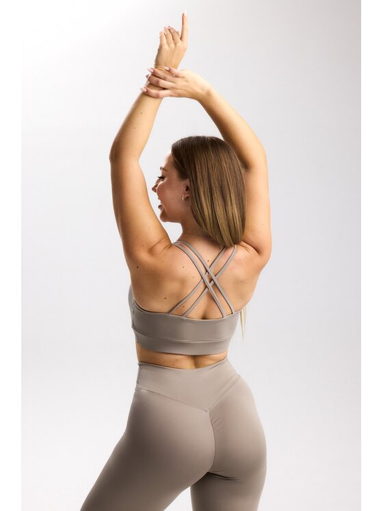 ROUGH RADICAL ROUGH RADICAL Biustonosz sportowy PURE FLOW BRA Szary