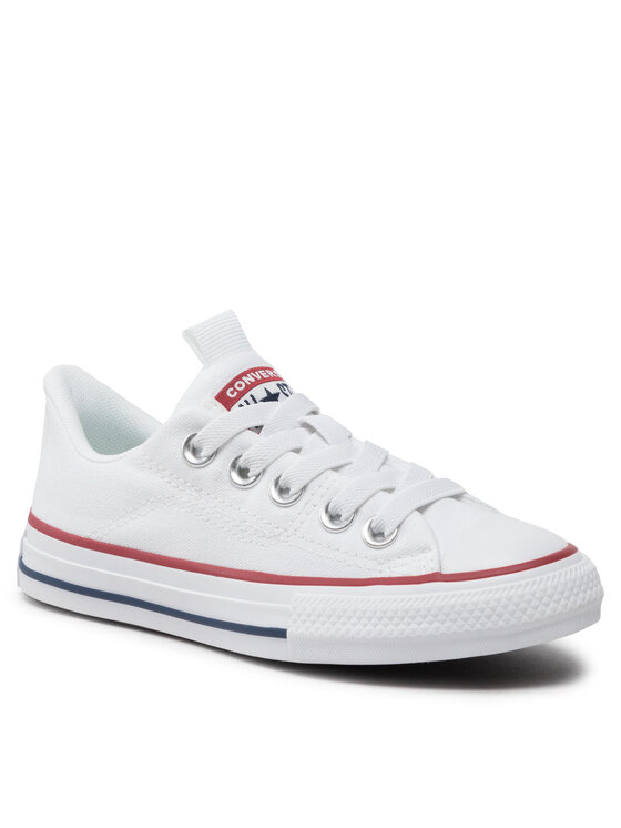 Converse Sneakers aus Stoff Ctas Rave Ox A01037C Weiß | Modivo.de