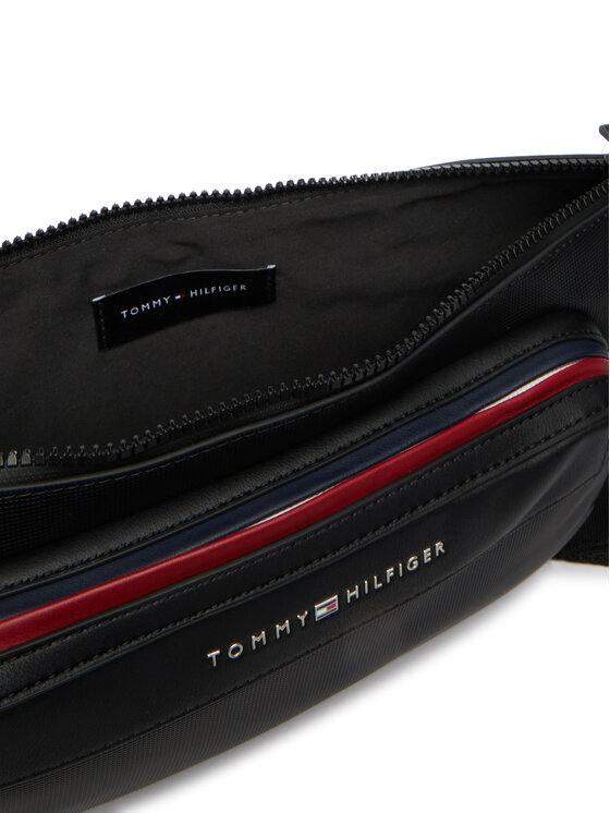 Tommy Hilfiger Tommy Hilfiger Övtáskák Th Foundation Bumbag AM0AM14159 Fekete