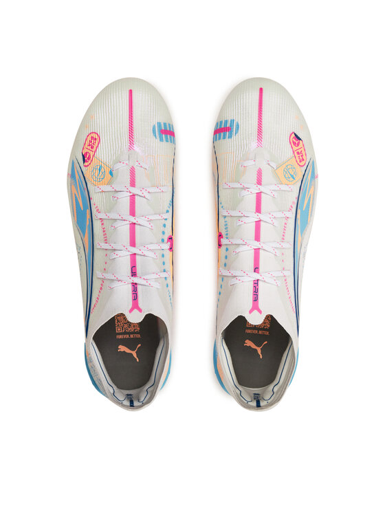 Puma Puma Buty do piłki nożnej ULTRA 5 ULTIMATE VOL. UP FG 108063 01 Biały