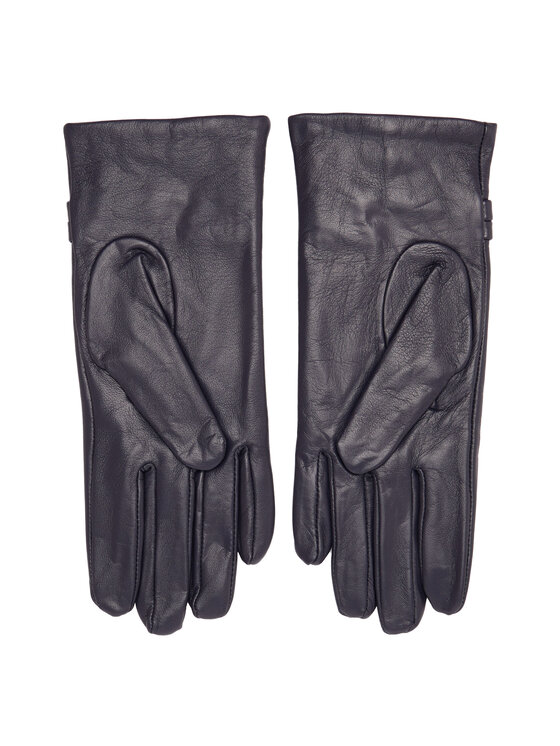 Guanti da donna 39-6A-013-7 Blu scuro